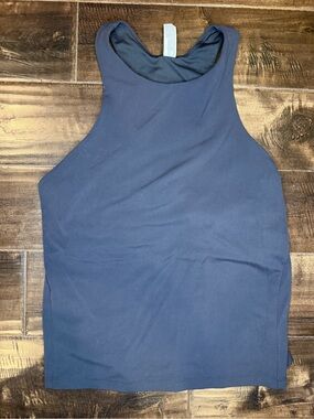 All In Motion Women's Size L Racerback Active Tank Built-In Shelf Bra - Black